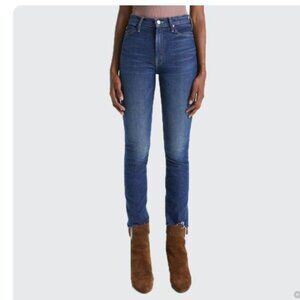 Mother Superior The Dazzler Ankle Fray Painfully Obvious Raw Hem Sz 26